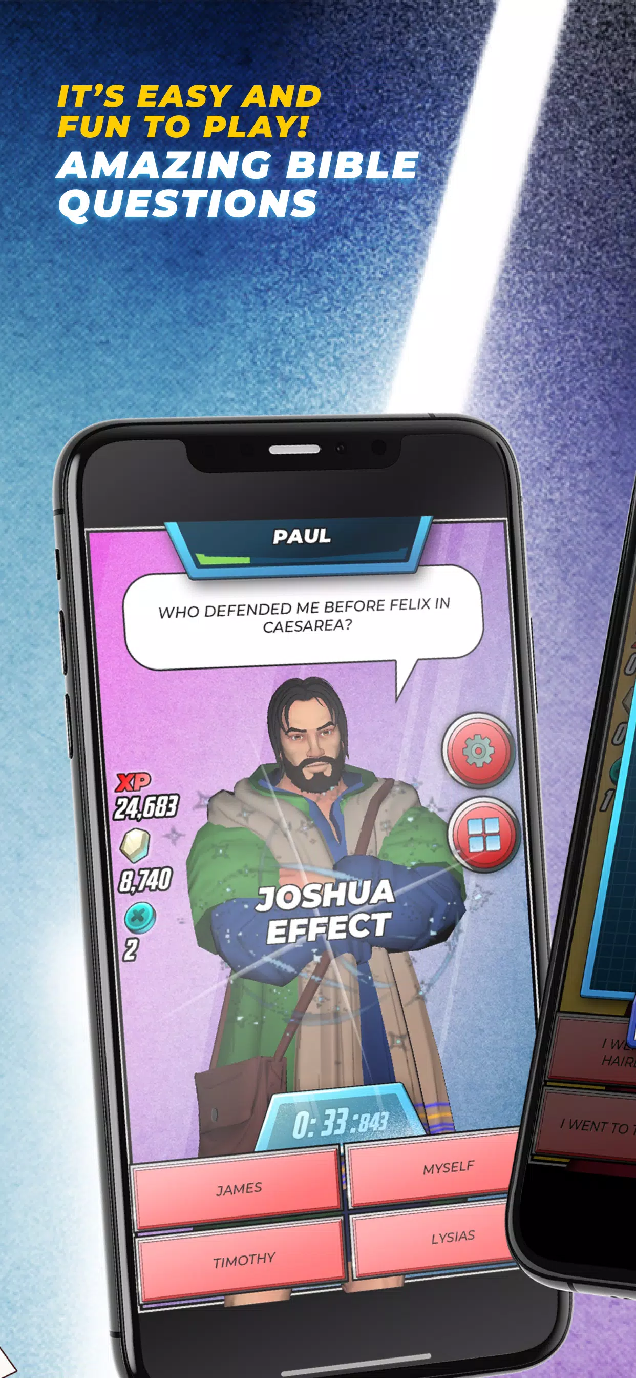 Bible Trivia Game: Heroes Screenshot 3