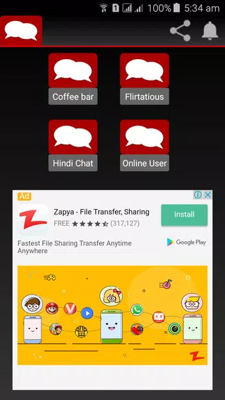 Peperonity Girls Chat Screenshot 1