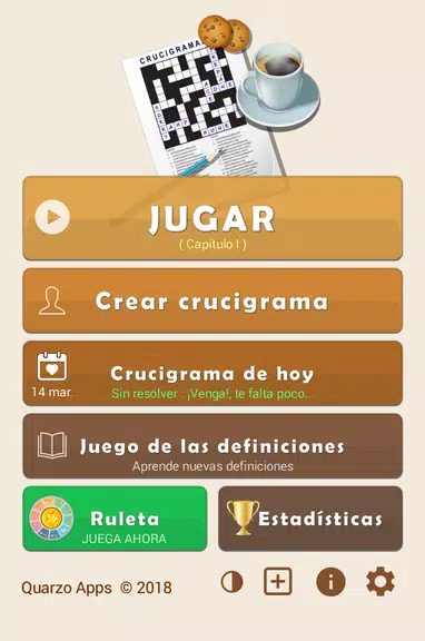 Crosswords Spanish crucigramas Скриншот 1