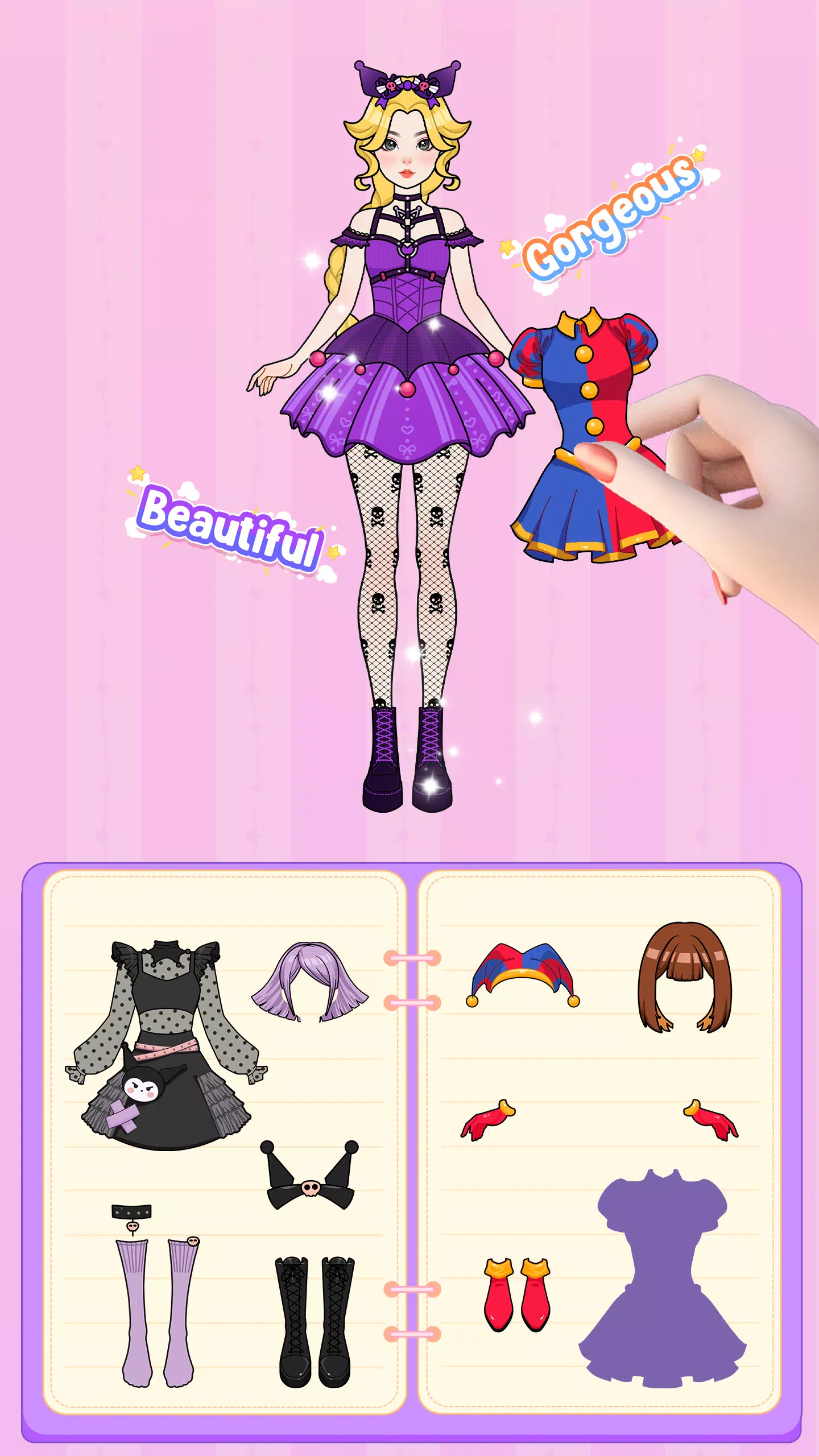 Paper Doll Diary: Dress Up DIY Скриншот 3