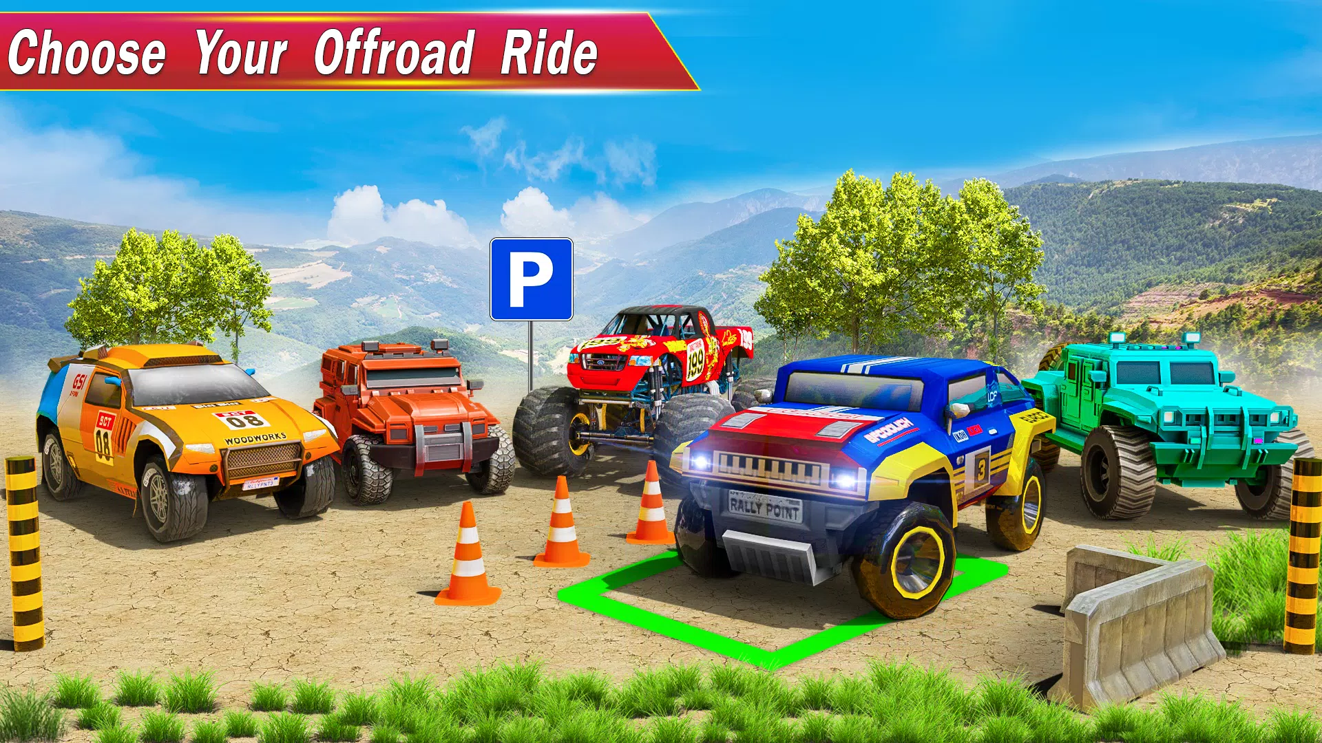 Off The Road-Hill Driving Game ภาพหน้าจอ 4