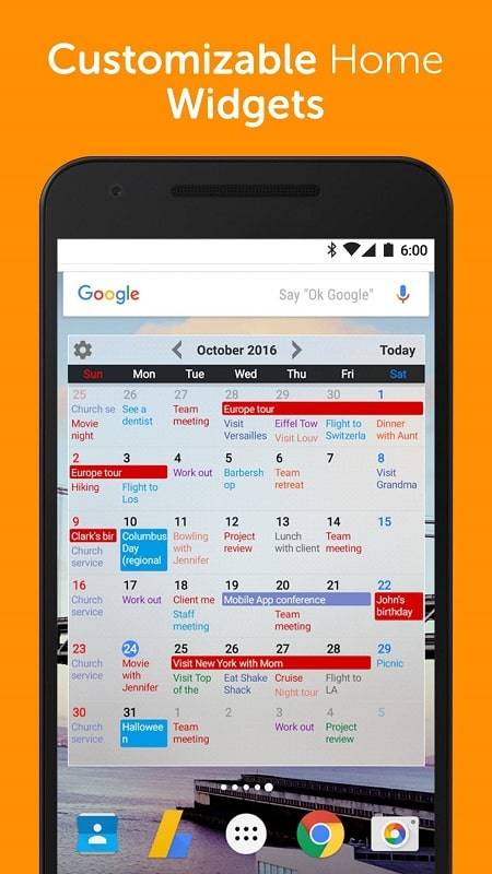 Calendar+ Schedule Planner Скриншот 1