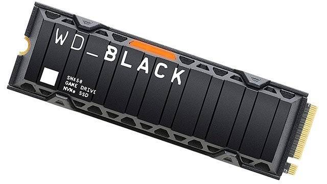 WD Black SN850X 2TB SSD с радиаторами