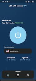 USA VPN Proxy -Fast VPN Master Ekran Görüntüsü 1