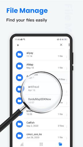 FileManager file cleaner ဖန်သားပြင်ဓာတ်ပုံ 1