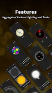 Schermata Super Flashlight-Flash App 1