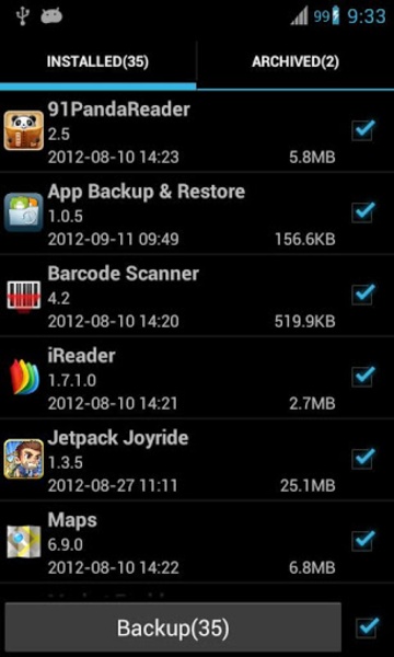 Super Backup: SMS and Contacts Tangkapan skrin 4