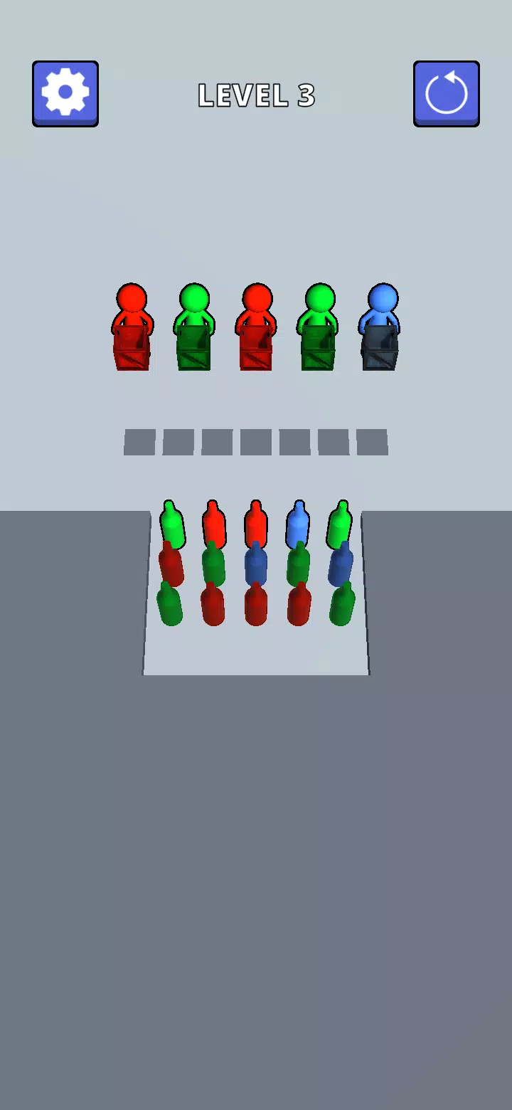 Bottle Sort Jam Скриншот 3