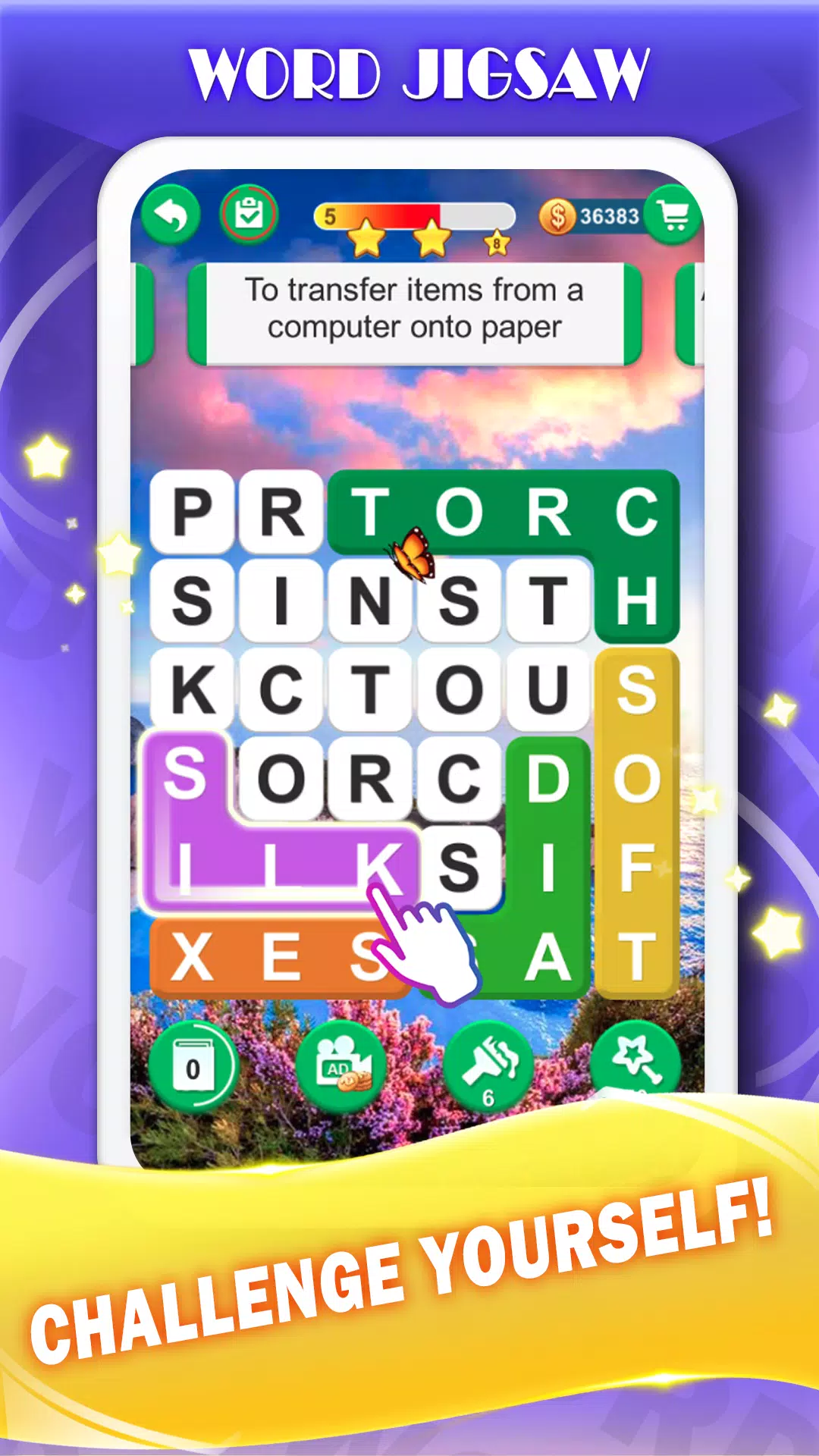 Word Jigsaw Puzzle Capture d'écran 1