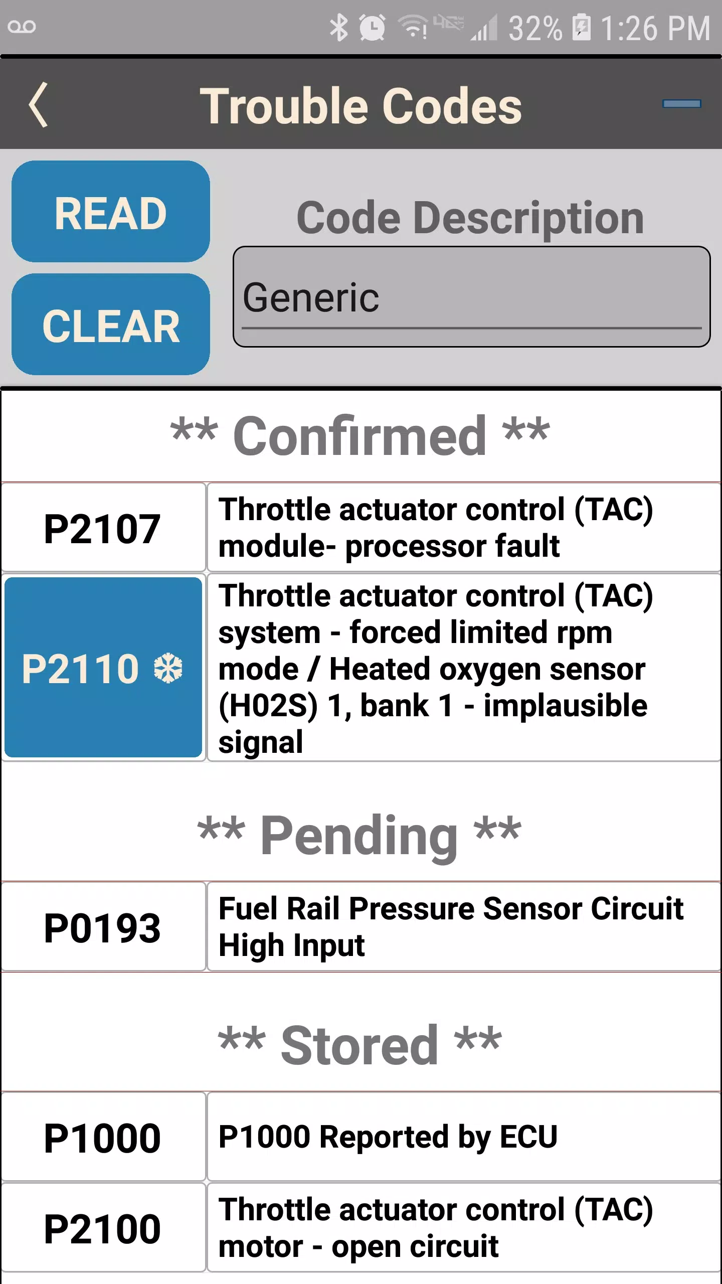 OS OBD2 Interface应用截图第2张