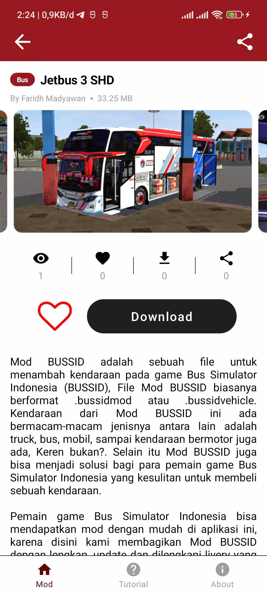 Mod Bus Simulator Basuri スクリーンショット 4