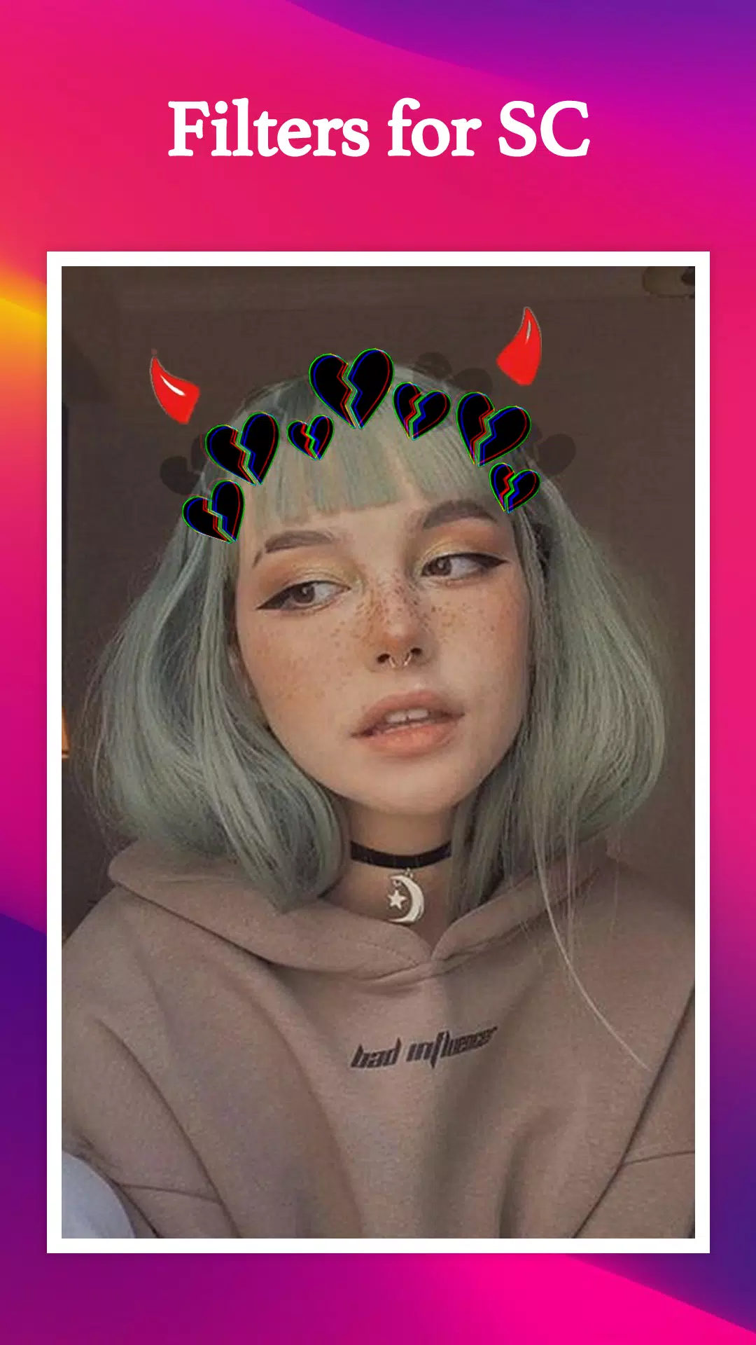 Filters for SC & Stickers Capture d'écran 1