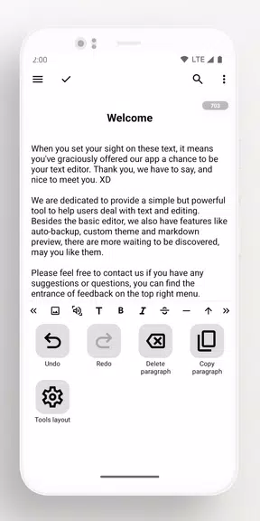 Lite Writer: Writing/Note/Memo Скриншот 2