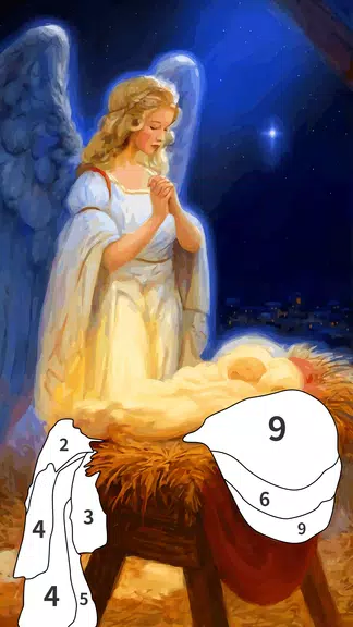 Schermata Jesus Coloring Book Color Game 4