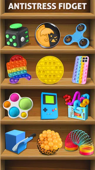 Fidget Cube 3D Antistress Toys Скриншот 1