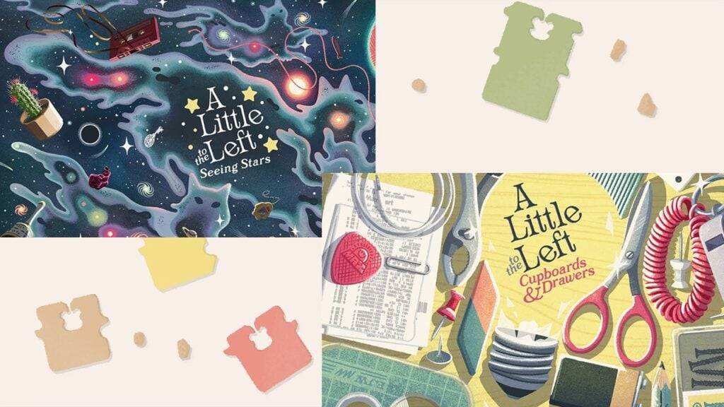 왼쪽에 약간의 새로운 DLC를 공개합니다 : 찬장 및 서랍, 별을 보는 것