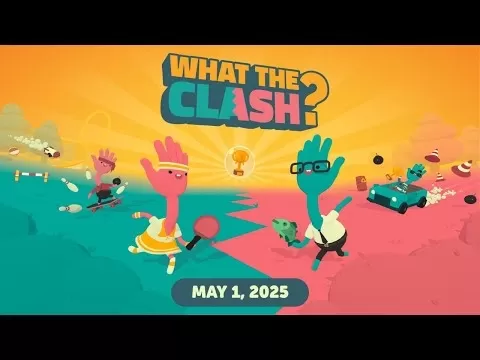 What the Clash? gameplay showcasing various microgame modes