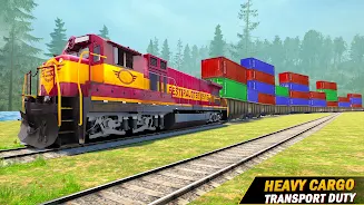 City Train Driving Train Games Schermafbeelding 3