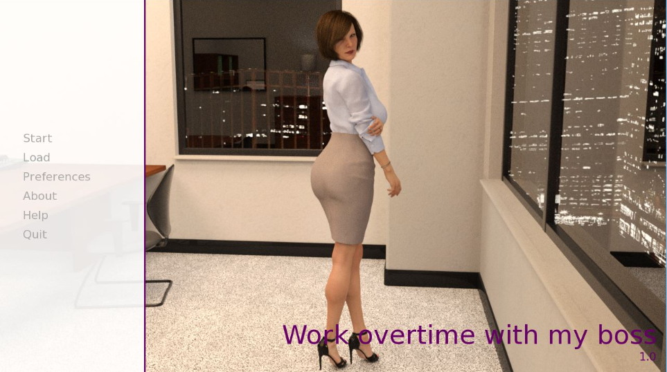 Work Overtime With My Boss Скриншот 1