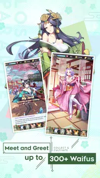 Lost in Paradise:Waifu Connect Capture d'écran 2
