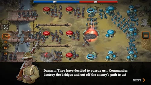 Bunker Wars: WW1 RTS Capture d'écran 4