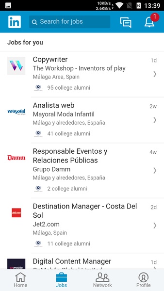 LinkedIn Lite應用截圖第4張