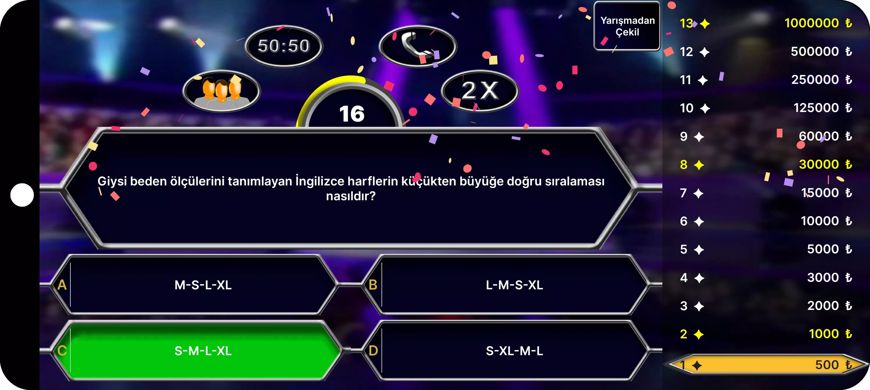 Milyoner Bilgi Yarışması Скриншот 3