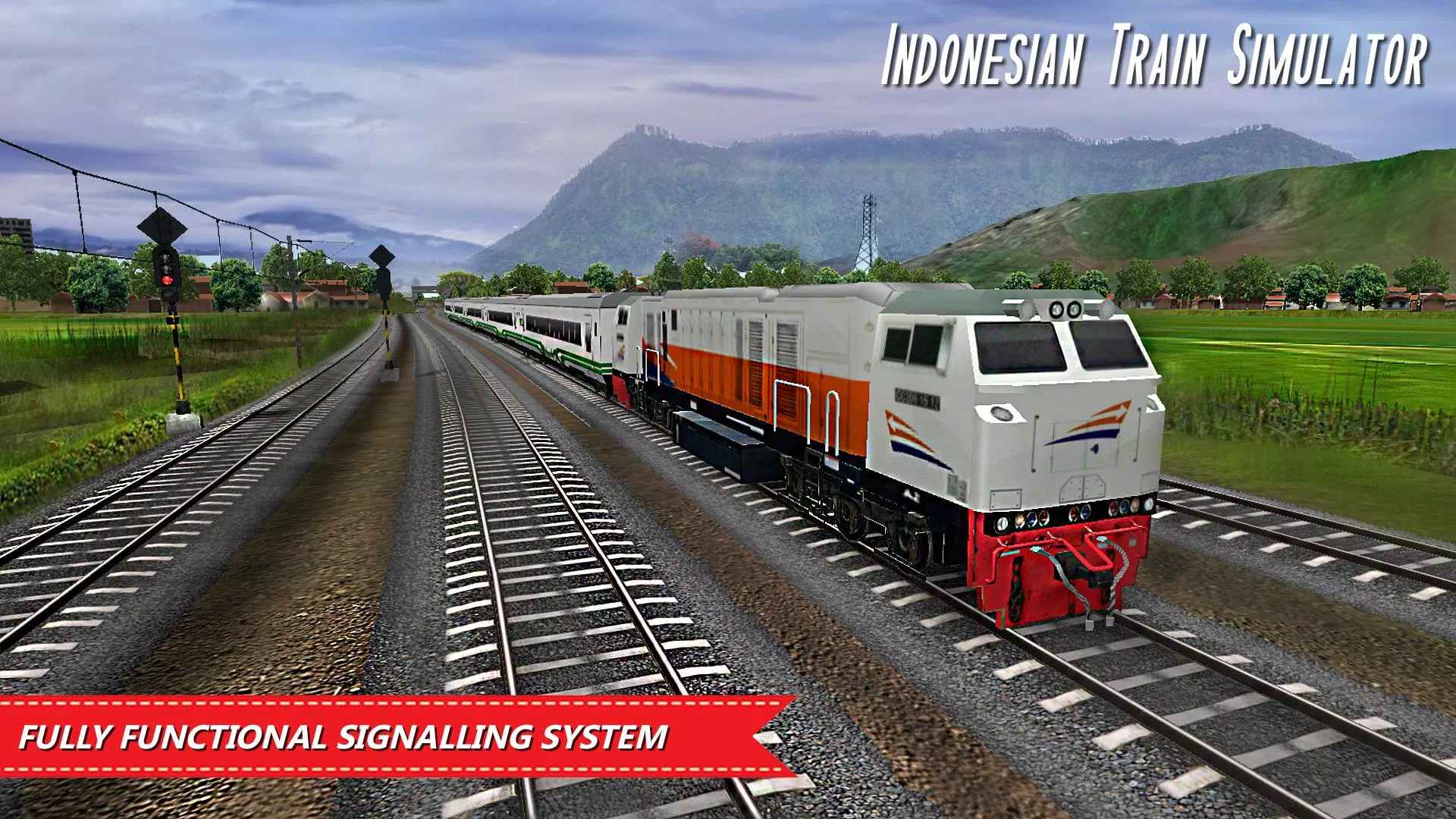 Indonesian Train Sim: Game Captura de pantalla 4