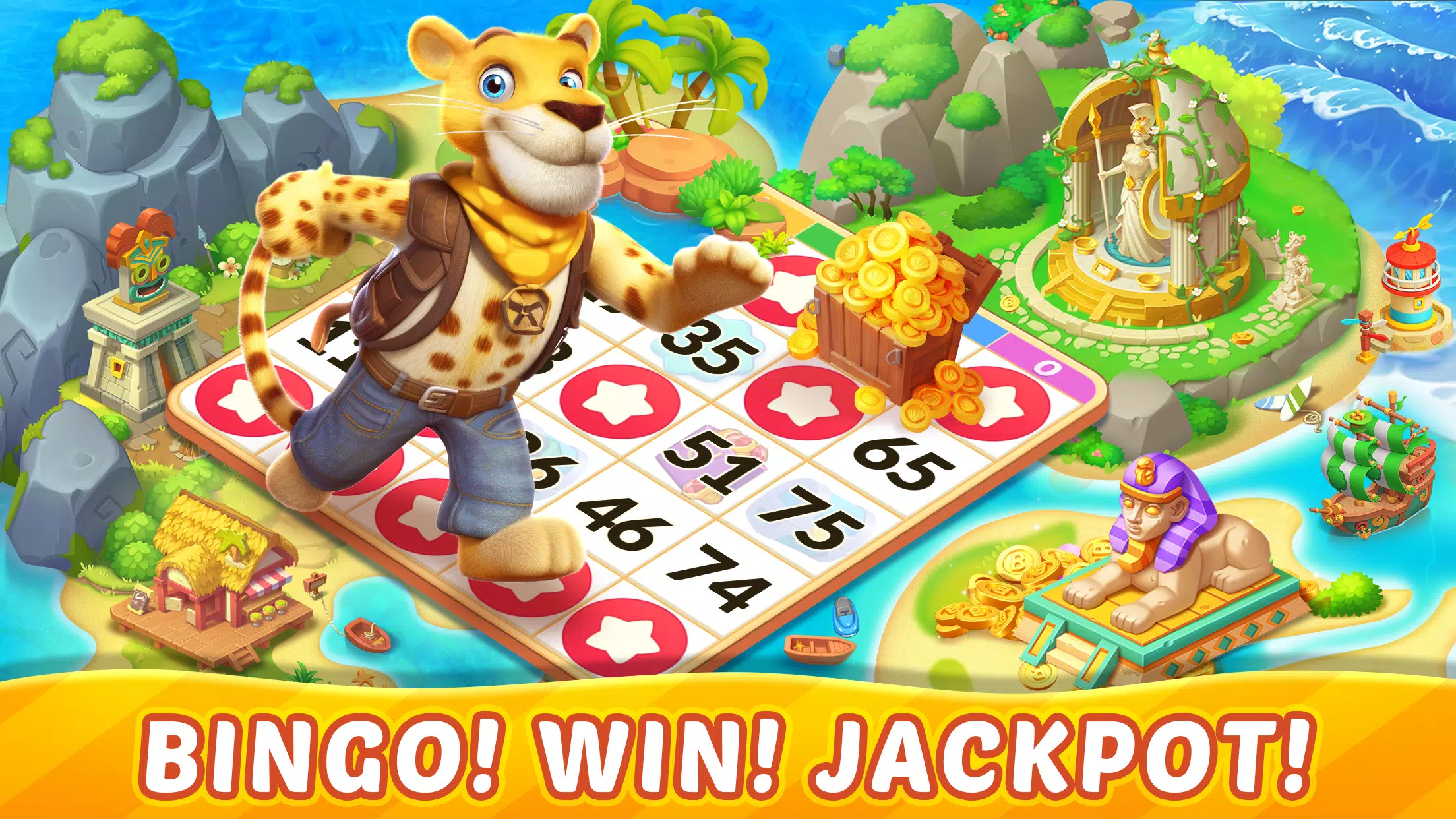 Bingo Aloha Скриншот 1