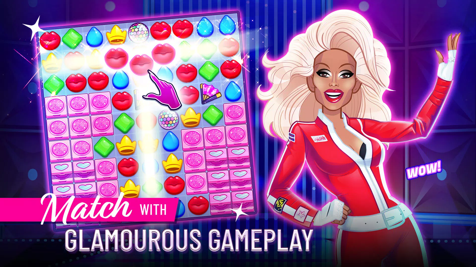 RuPaul’s Drag Race Match Queen應用截圖第1張