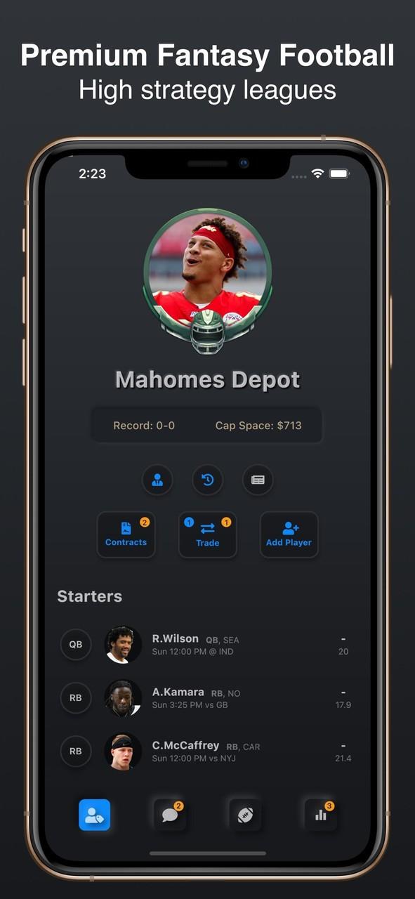 League Tycoon Fantasy Football Captura de tela 1