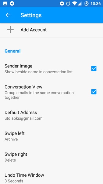 Email - Courrier rapide Capture d'écran 3