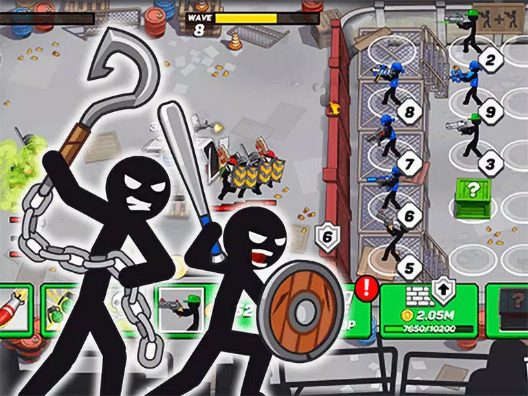 Stickman Defenders: Stick War Captura de pantalla 4