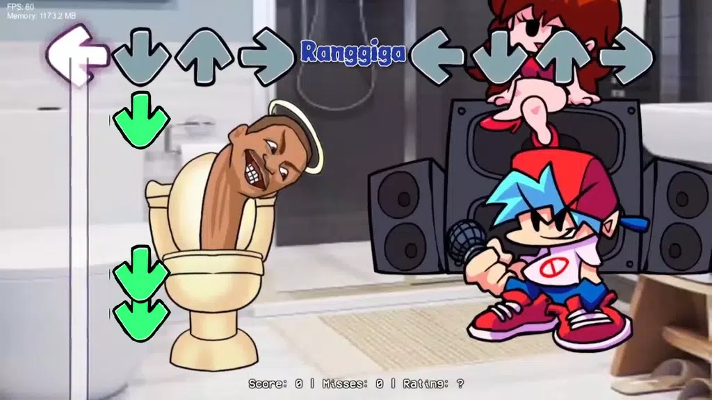 Skibin Toilet - FNF Скриншот 2