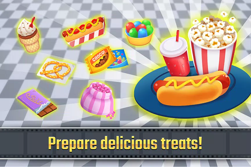 My Cine Treats Shop: Food Game Скриншот 3