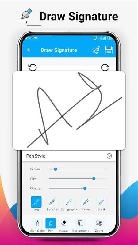 Signature Maker Pro Zrzut ekranu 2