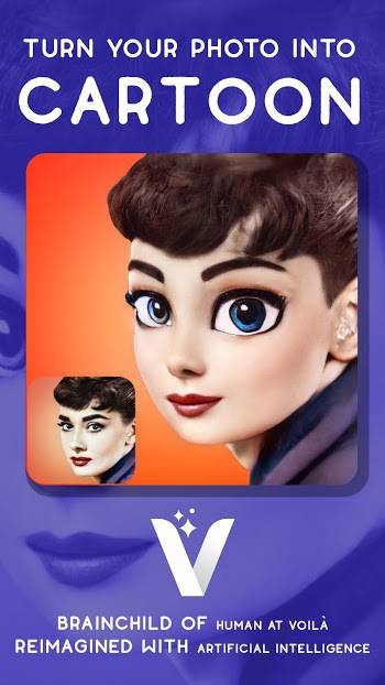 Voila AI Artist Cartoon Photo Schermafbeelding 2