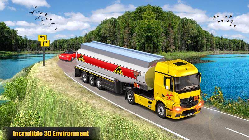 Truck Sim :Modern Tanker Truck 스크린샷 1