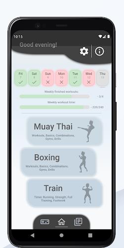 Boxing & Muay Thai Training Tangkapan skrin 1