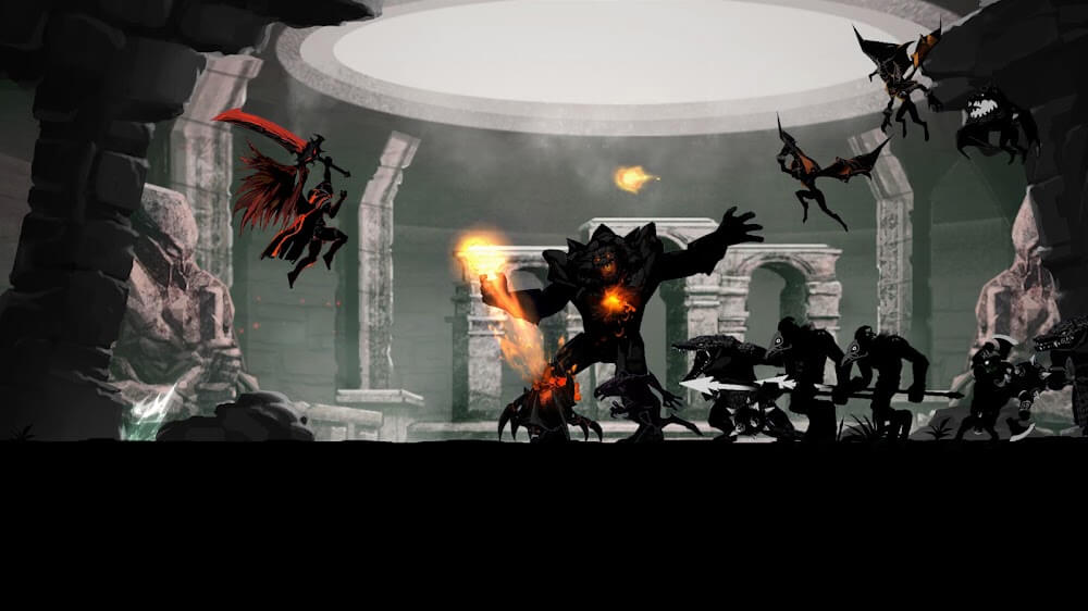 Shadow of Death: 格鬥角色扮演遊戲應用截圖第3張
