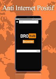 Brokep Hub Browser VPN Browser स्क्रीनशॉट 4
