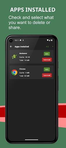 Ancleaner, Android cleaner ဖန်သားပြင်ဓာတ်ပုံ 1