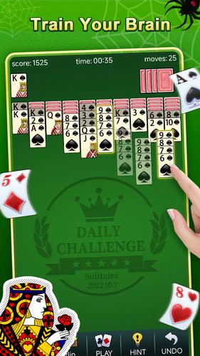 Spider Solitaire Screenshot 2