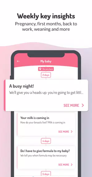 LactApp: Breastfeeding expert Tangkapan skrin 2