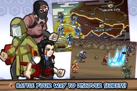 Schermata Ninja Saga 1