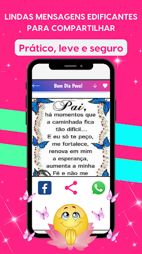 Mensagens de Bom Dia Povo Zap スクリーンショット 3