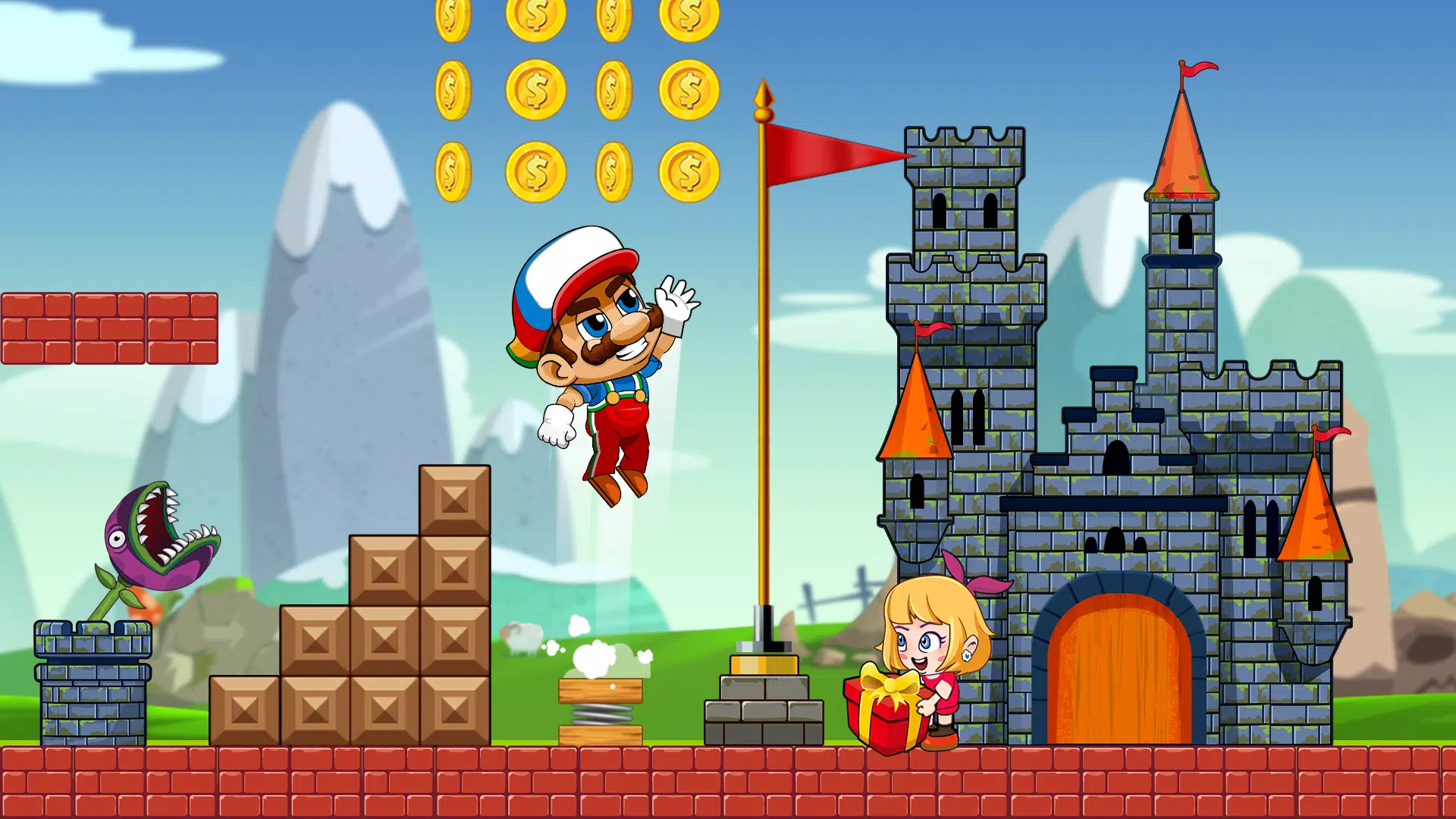 Super Bean Bros: Running Games Tangkapan skrin 3
