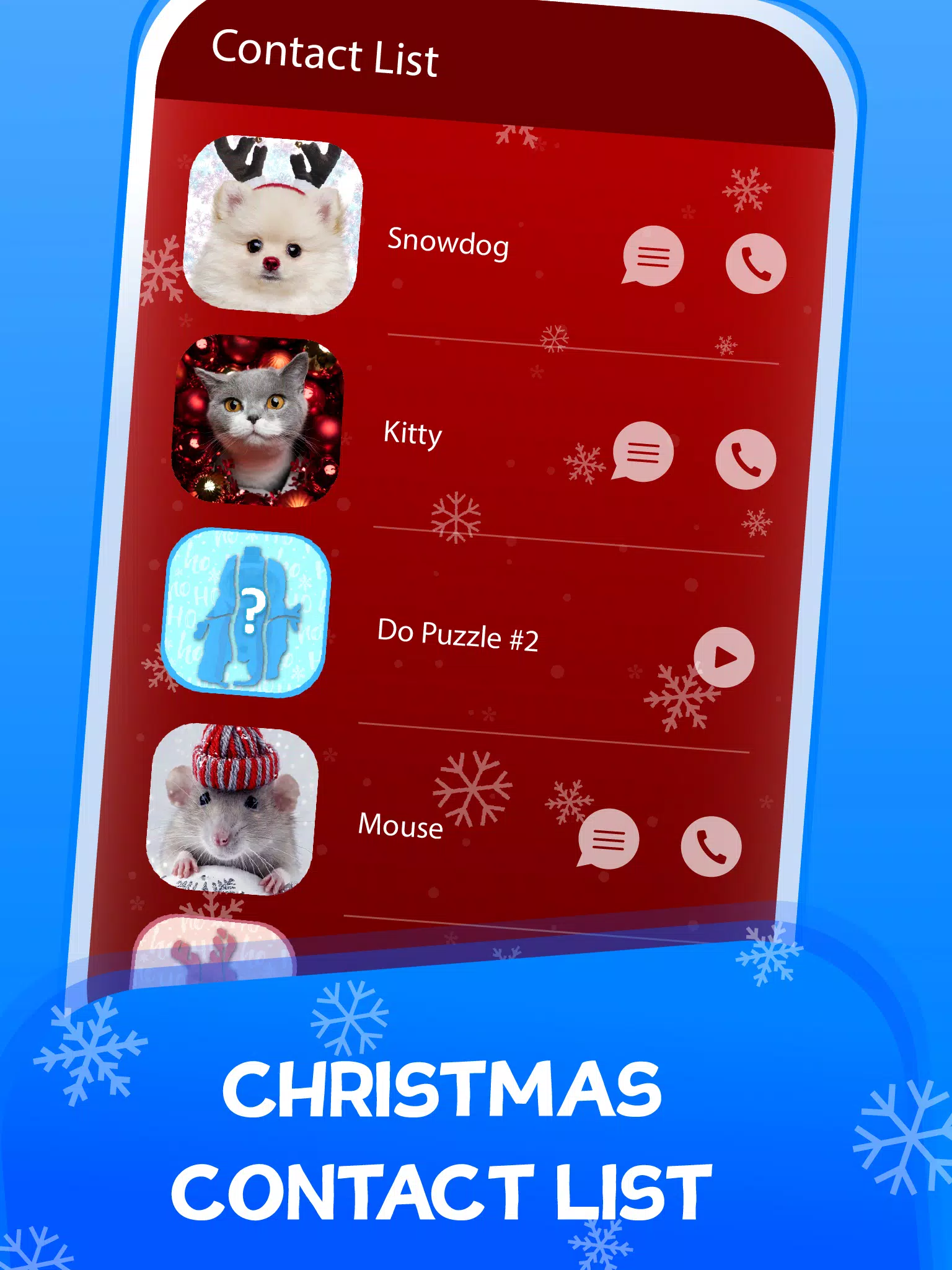 Christmas Prank Call for Kids 스크린샷 1