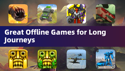 Отличные оффлайн-игры для долгих путешествий