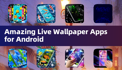 Потрясающие живые обои для Android